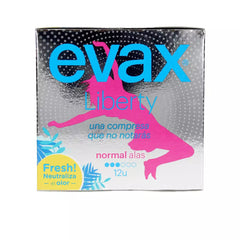 EVAX-LIBERTY normal comprime asas 12 unidades-DrShampoo - Perfumaria e Cosmética