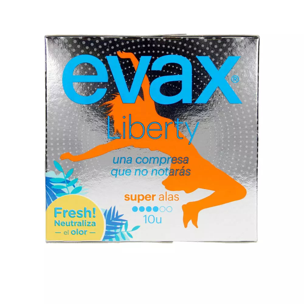 EVAX-LIBERTY super wings pads 10 unidades-DrShampoo - Perfumaria e Cosmética