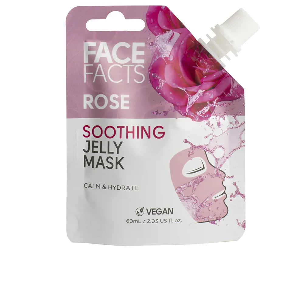 FACE FACTS-Máscara de gelatina calmante 60 ml-DrShampoo - Perfumaria e Cosmética