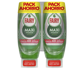 FAIRY-FAIRY MAXI POWER CONCENTRADO CONJUNTO DE LAVAGEM DE LOIÇA 2 x 450 ml.-DrShampoo - Perfumaria e Cosmética Imagen principal del producto