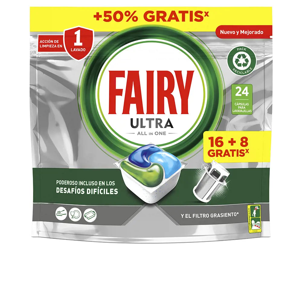 FAIRY-Máquina de lavar Louça FAIRY ULTRA PLUS ORIGINAL 24 cápsulas-DrShampoo - Perfumaria e Cosmética