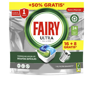 FAIRY-Máquina de lavar Louça FAIRY ULTRA PLUS ORIGINAL 24 cápsulas-DrShampoo - Perfumaria e Cosmética Image principale du produit
