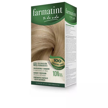 FARMATINT-FARMATINT GEL coloração permanente 10n loiro platinado-DrShampoo - Perfumaria e Cosmética Imagem principal do produto