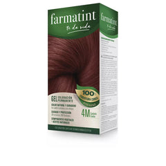 FARMATINT-FARMATINT GEL coloração permanente 4m castanho mogno-DrShampoo - Perfumaria e Cosmética