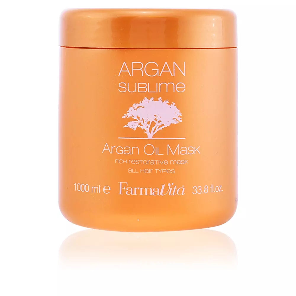 FARMAVITA-máscara ARGAN SUBLIME 1000 ml-DrShampoo - Perfumaria e Cosmética