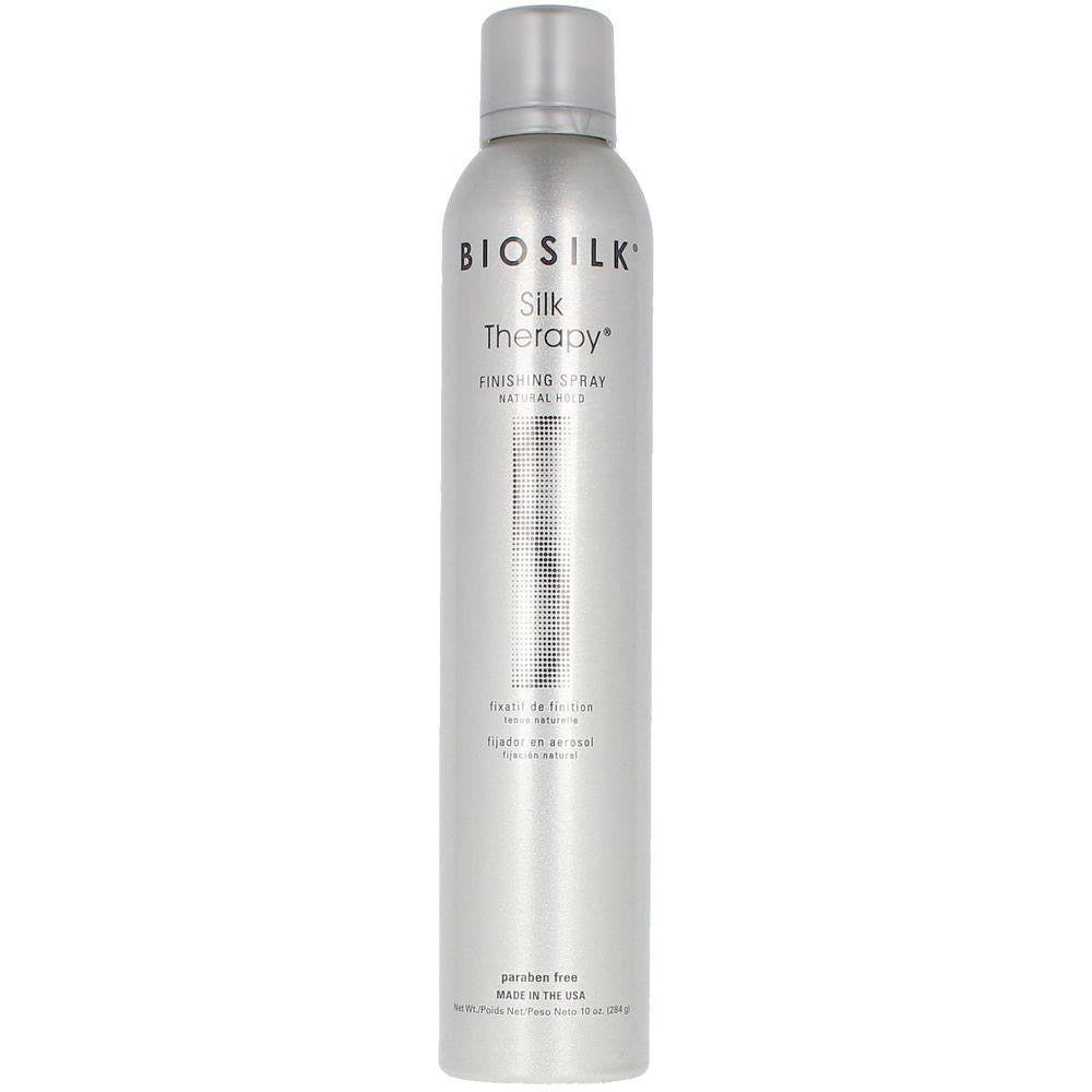 FAROUK-Spray de Acabamento Natural BIOSILK SILK THERAPY com Fixação 284g-DrShampoo - Perfumaria e Cosmética