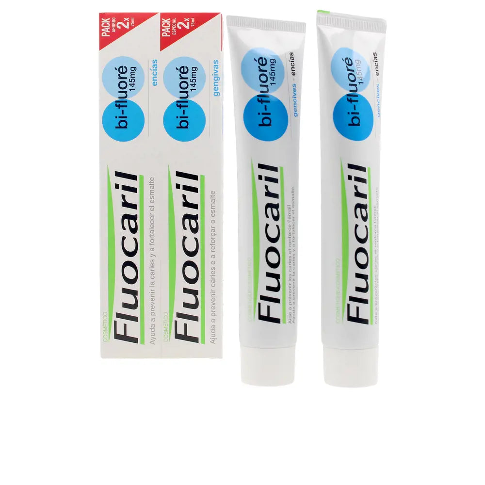 FLUOCARIL-BI-FLUORÉ 145 mg creme dental 2 x 75 ml-DrShampoo - Perfumaria e Cosmética