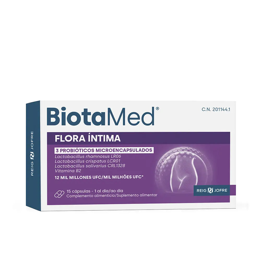FORTÉ PHARMA-BIOTAMED FLORA ÍNTIMA cápsulas 15 u.-DrShampoo - Perfumaria e Cosmética