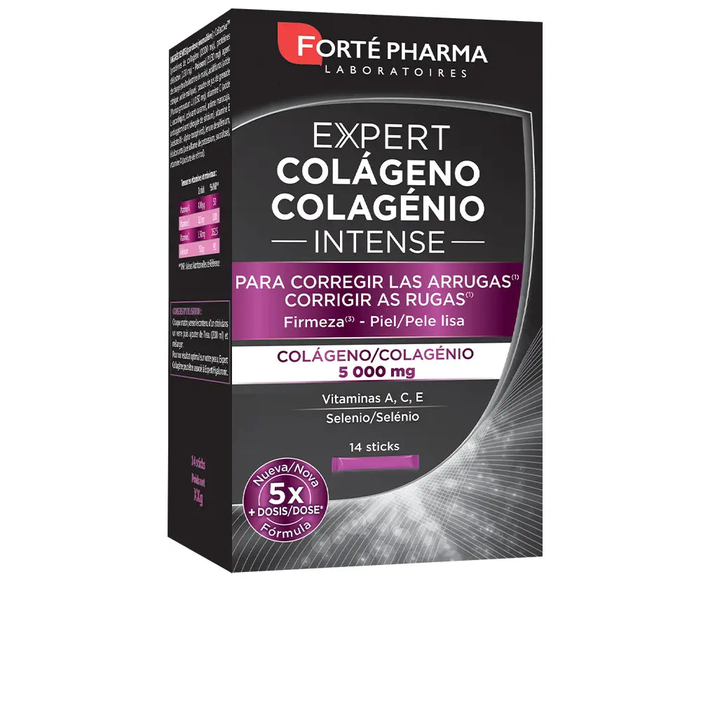 FORTÉ PHARMA-EXPERT COLEGENE INTENSE corrige rugas 14 bastões-DrShampoo - Perfumaria e Cosmética