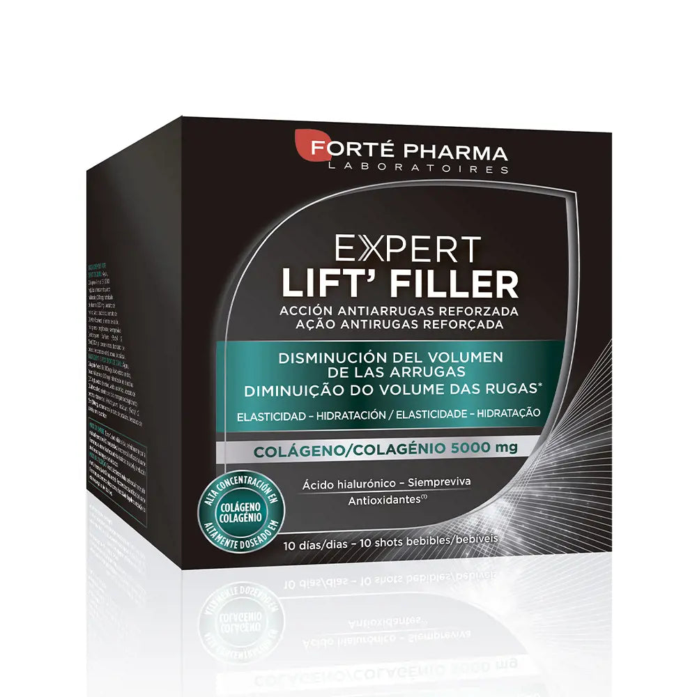 FORTÉ PHARMA-EXPERT LIFT FILLER para reduzir rugas 5000 mg 10 ampolas-DrShampoo - Perfumaria e Cosmética