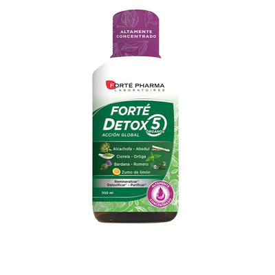 FORTÉ PHARMA-FORTÉ DETOX 5 ORGANS ação global 500 ml-DrShampoo - Perfumaria e Cosmética