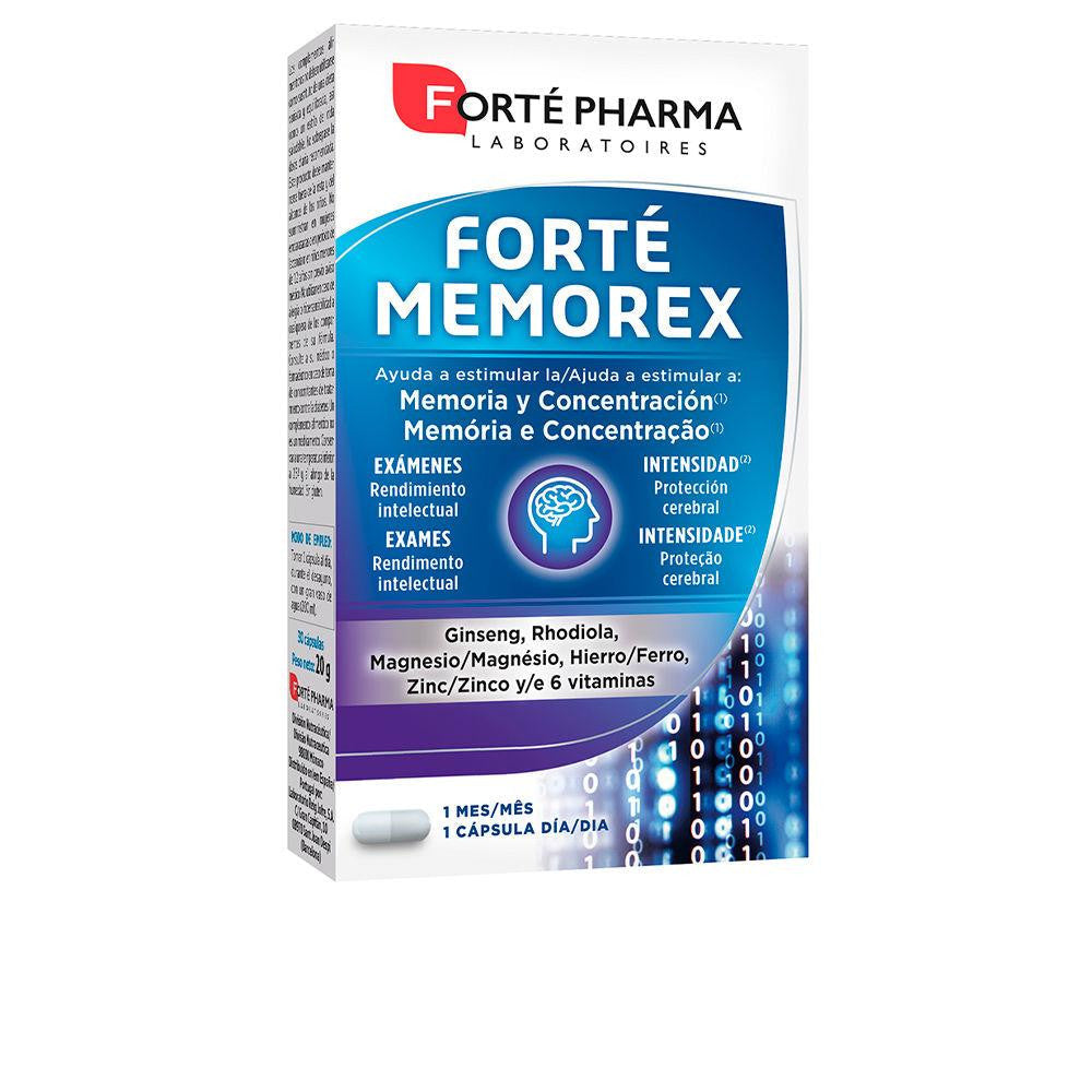 FORTÉ PHARMA-FORTÉ MEMOREX multivitaminas + eleuterococcus 28 comprimidos-DrShampoo - Perfumaria e Cosmética