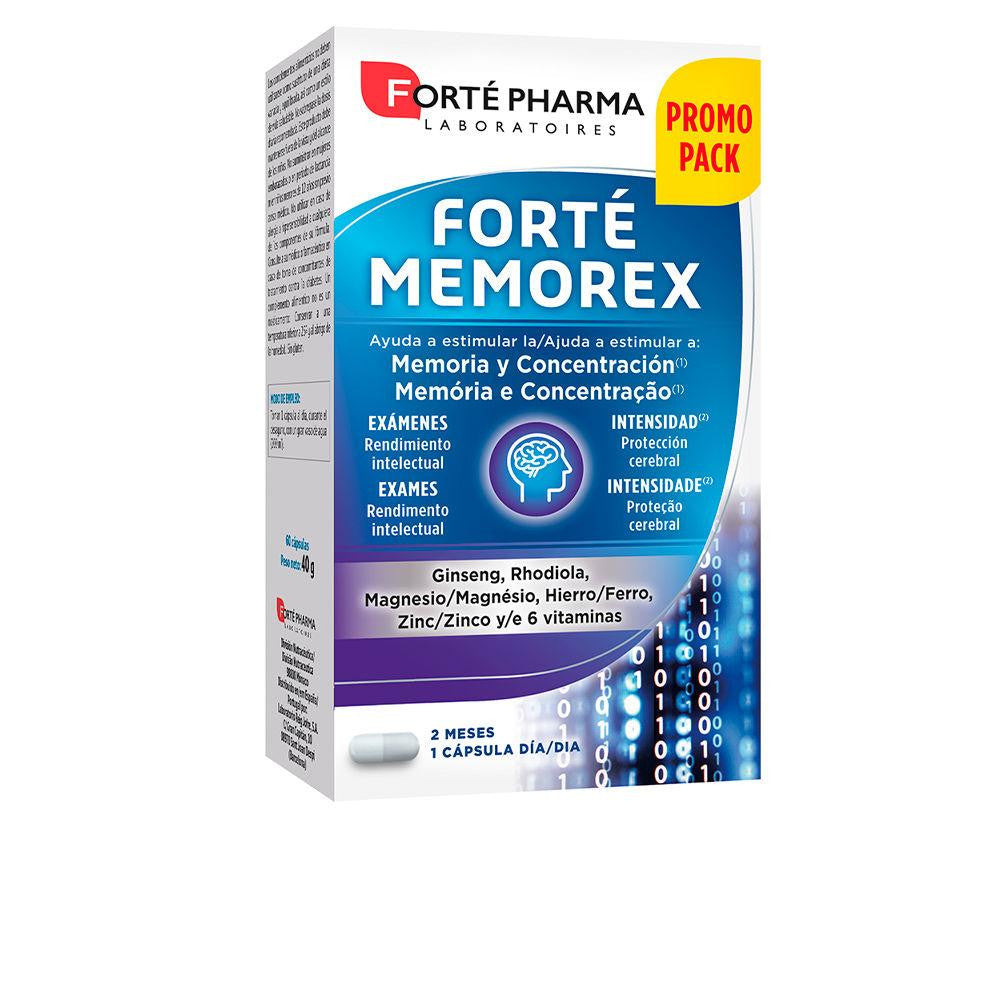 FORTÉ PHARMA-FORTÉ MEMOREX multivitaminas + eleuterococcus 56 comprimidos-DrShampoo - Perfumaria e Cosmética