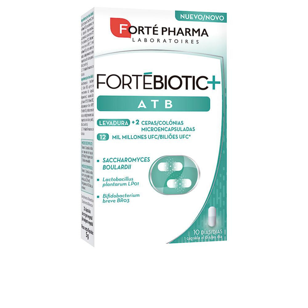 FORTÉ PHARMA-FORTEBIOTIC+ atb 10 cápsulas-DrShampoo - Perfumaria e Cosmética