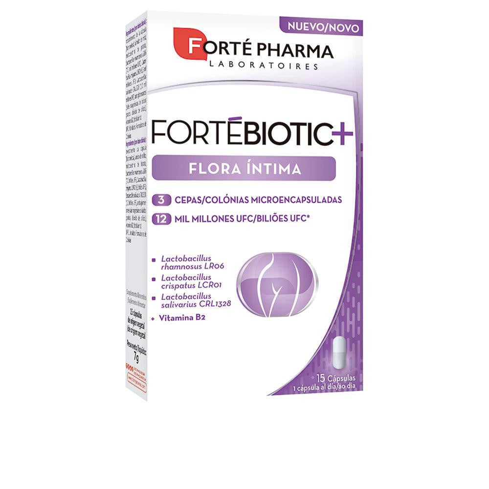 FORTÉ PHARMA-FORTEBIOTIC flora íntima 15 cápsulas-DrShampoo - Perfumaria e Cosmética