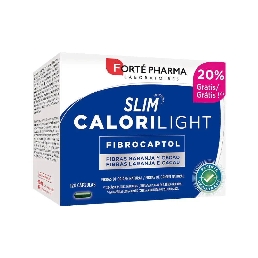 FORTÉ PHARMA-SLIM CALORI LIGHT fibrocaptol 120 cápsulas-DrShampoo - Perfumaria e Cosmética