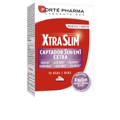 FORTÉ PHARMA-XTRASLIM CAPTRATOR 3 em 1 extra 60 cápsulas-DrShampoo - Perfumaria e Cosmética