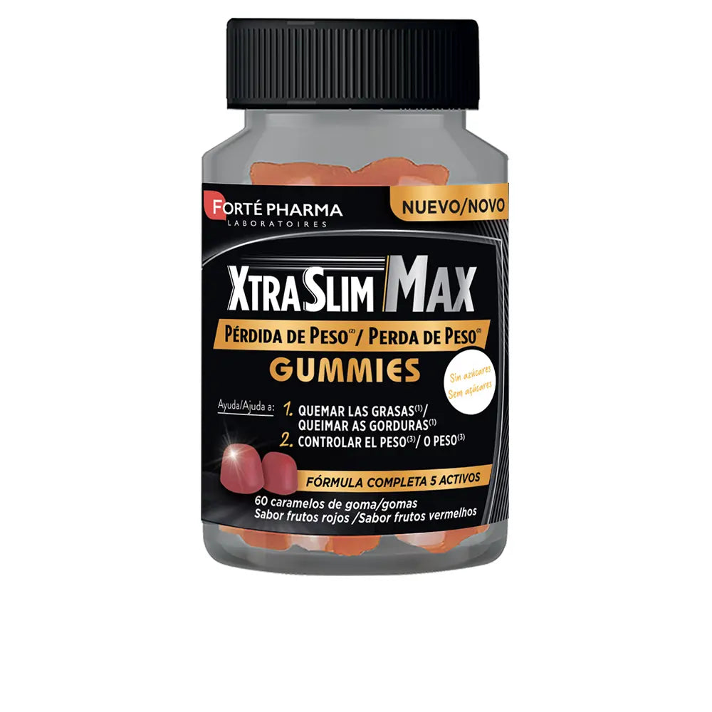 FORTÉ PHARMA-XTRASLIM MAX gomas para emagrecimento 60 unidades-DrShampoo - Perfumaria e Cosmética