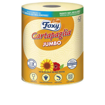 FOXY-CARTAPAGLIA JUMBO special fried kitchen paper 60 meters 1 u-DrShampoo - Perfumaria e Cosmética Main image