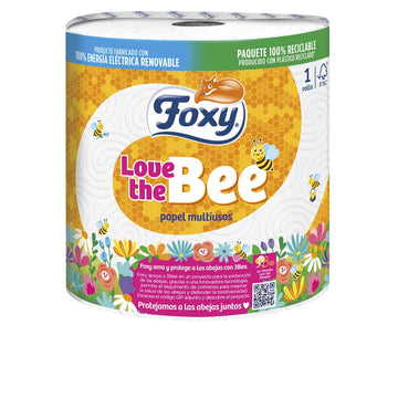 FOXY-LOVE THE BEE JUMBO kitchen paper 1 u-DrShampoo - Perfumaria e Cosmética Main image