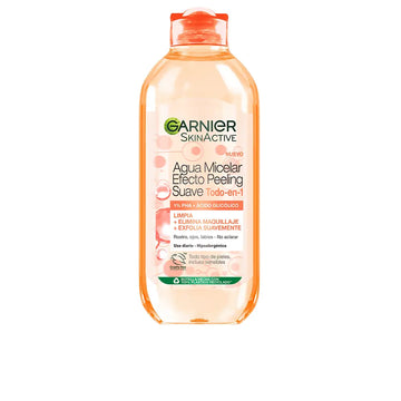 GARNIER-Água Micelar SKINACTIVE Efeito Peeling Suave Tudo em 1 400 ml-DrShampoo - Perfumaria e Cosmética Main image