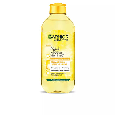 GARNIER-Água micelar SKINACTIVE VITAMINA C 400ml-DrShampoo - Perfumaria e Cosmética