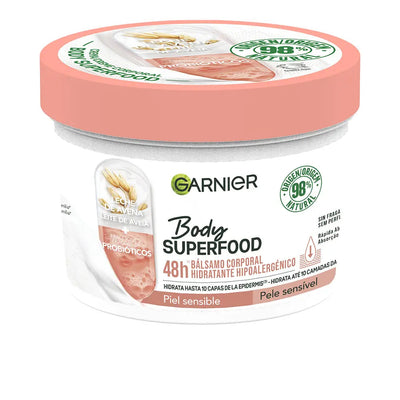 GARNIER-BODY SUPERFOOD bálsamo corporal hidratante hipoalergênico-DrShampoo - Perfumaria e Cosmética
