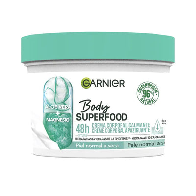 GARNIER-BODY SUPERFOOD creme calmante para o corpo 380 ml-DrShampoo - Perfumaria e Cosmética