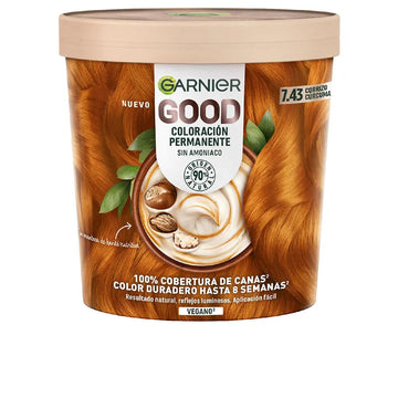 GARNIER-Boa cor permanente 743 cobre de açafrão 1 unidade-DrShampoo - Perfumaria e Cosmética Imagem principal do produto