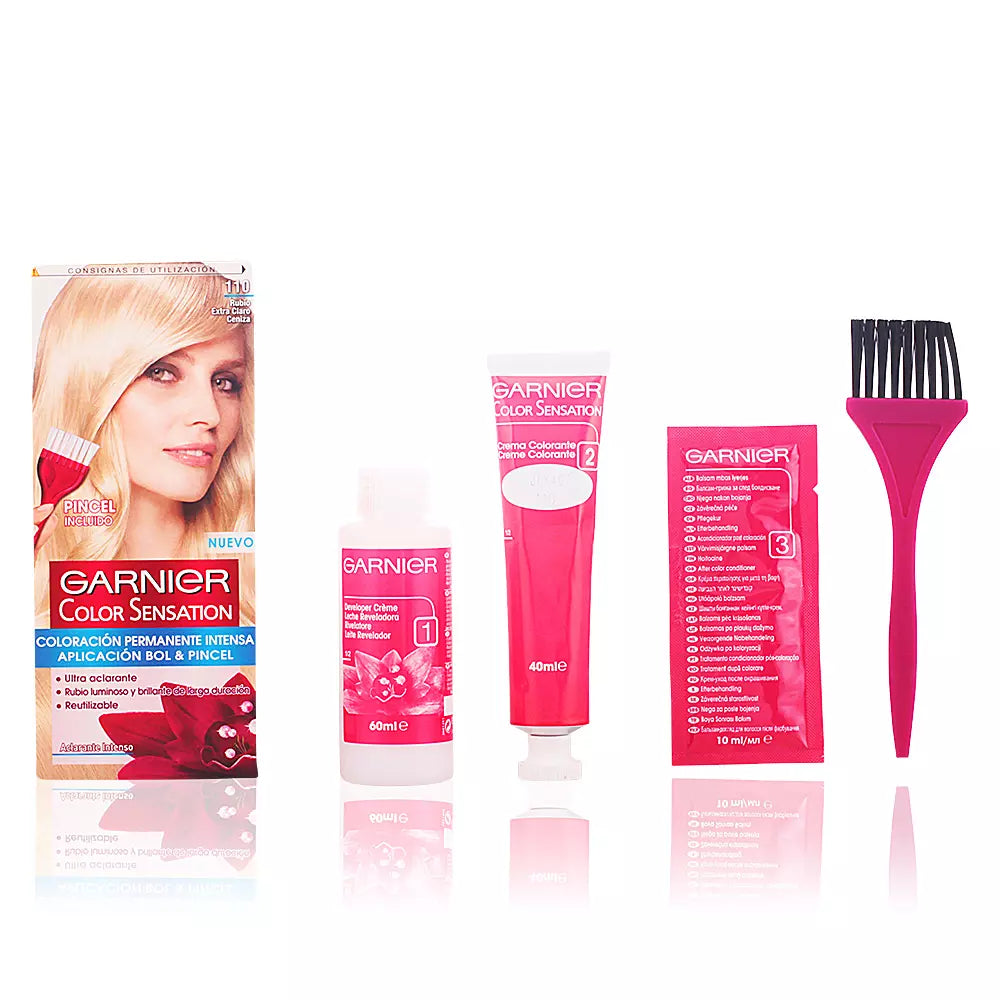 GARNIER-COLOR SENSATION 110 louro extraclaro-DrShampoo - Perfumaria e Cosmética