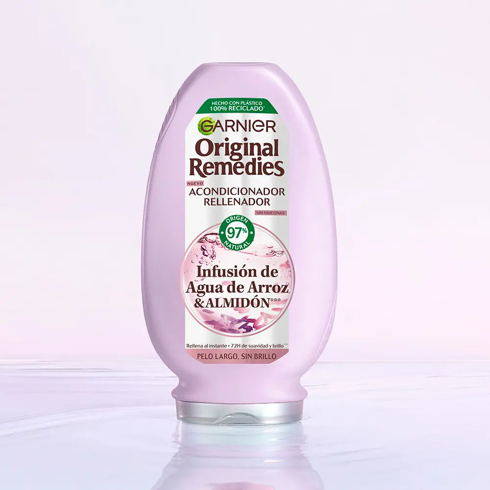 GARNIER-CONDICIONADOR DE ÁGUA DE ARROZ REMÉDIOS ORIGINAIS 250 ml-DrShampoo - Perfumaria e Cosmética