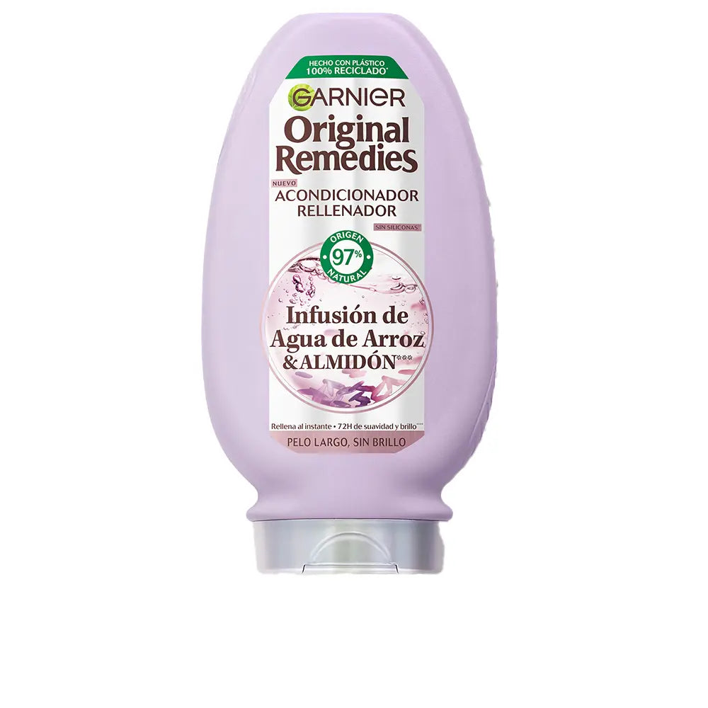 GARNIER-CONDICIONADOR DE ÁGUA DE ARROZ REMÉDIOS ORIGINAIS 250 ml-DrShampoo - Perfumaria e Cosmética