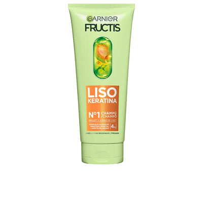 GARNIER-Champô FRUCTIS LISO KERATIN Nº1 200 ml-DrShampoo - Perfumaria e Cosmética