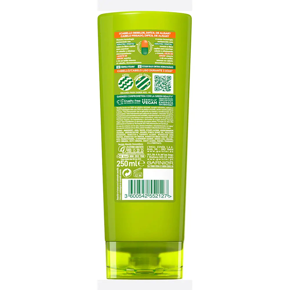 GARNIER-Condicionador FRUCTIS LISO SHINE 250 ml-DrShampoo - Perfumaria e Cosmética