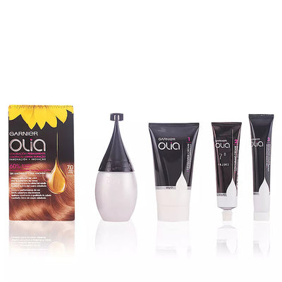 GARNIER-Cor Permanente OLIA 70 Loiro 4 pz-DrShampoo - Perfumaria e Cosmética