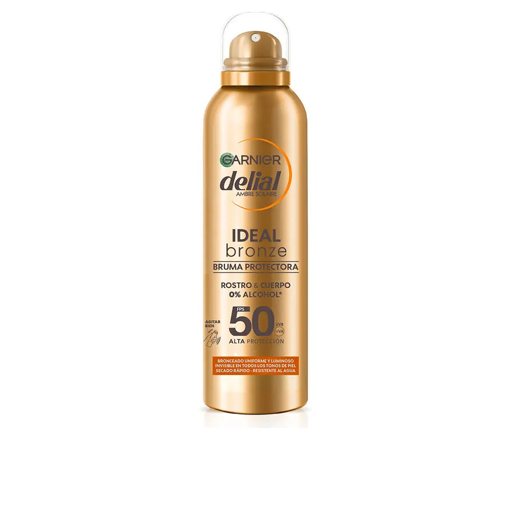 GARNIER-DELIAL IDEAL BRONZE bruma protetora FPS50 150 ml-DrShampoo - Perfumaria e Cosmética