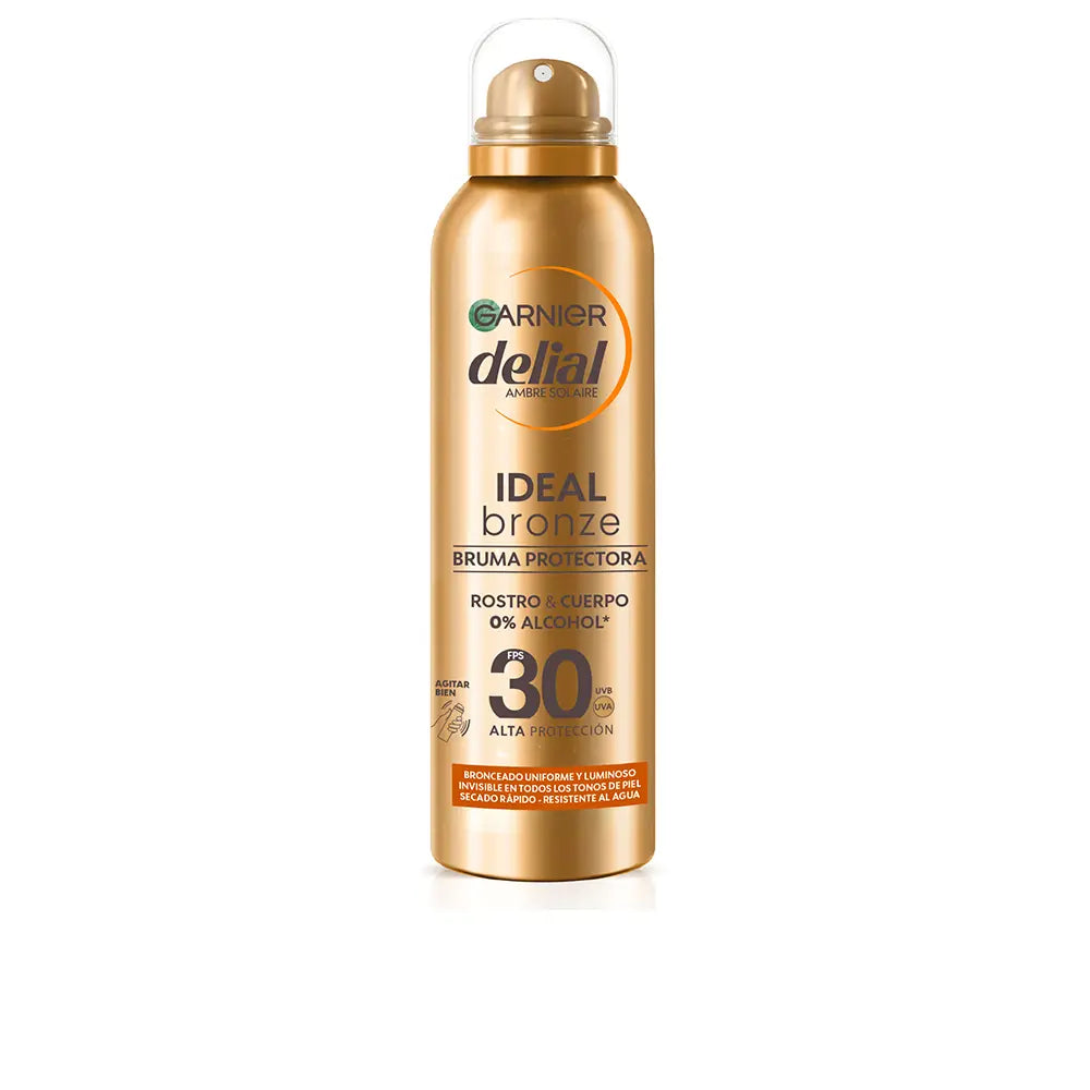 GARNIER-DELIAL IDEAL BRONZE bruma protetora SPF30 150 ml.-DrShampoo - Perfumaria e Cosmética