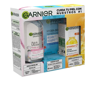 GARNIER-ESTOJO SKINACTIVE YOUR ESSENTIALS 3 UNIDADES-DrShampoo - Perfumaria e Cosmética