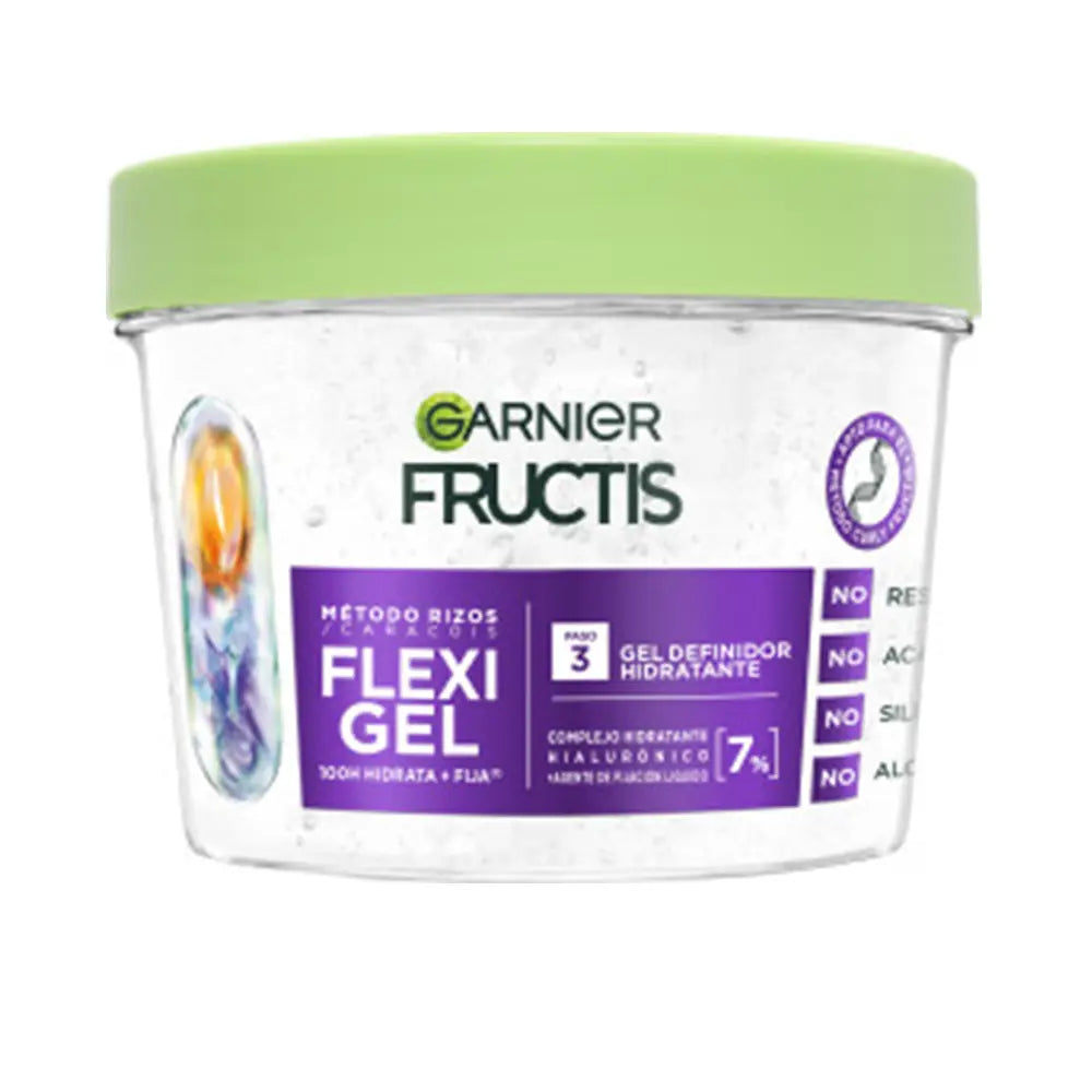 GARNIER-FRUCTIS FLEXI GEL definidor hidratante 370 ml-DrShampoo - Perfumaria e Cosmética
