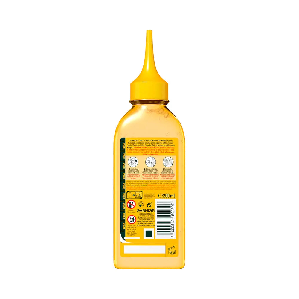 GARNIER-FRUCTIS HAIR DRINK ultra nutritivo tratamento de banana 200 ml-DrShampoo - Perfumaria e Cosmética