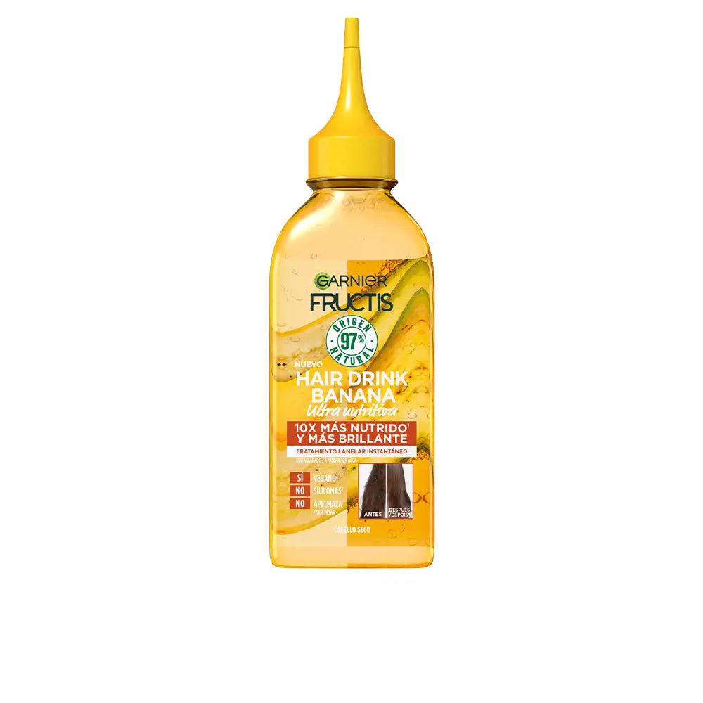 GARNIER-FRUCTIS HAIR DRINK ultra nutritivo tratamento de banana 200 ml-DrShampoo - Perfumaria e Cosmética
