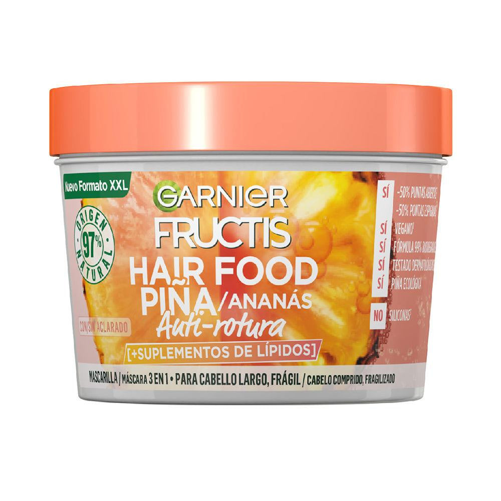 GARNIER-FRUCTIS HAIR FOOD pineapple anti-break mask 350 ml-DrShampoo - Perfumaria e Cosmética