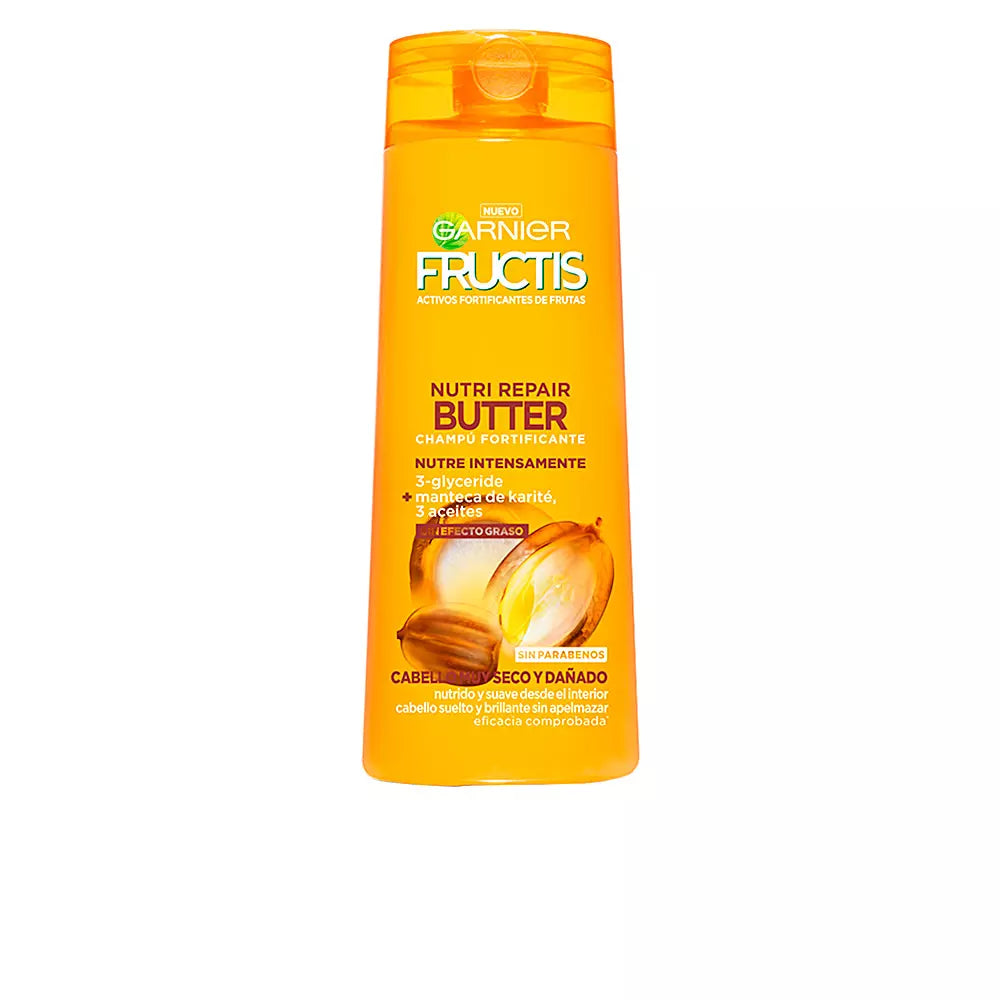 GARNIER-FRUCTIS NUTRI REPAIR BUTTER champô 360 ml-DrShampoo - Perfumaria e Cosmética