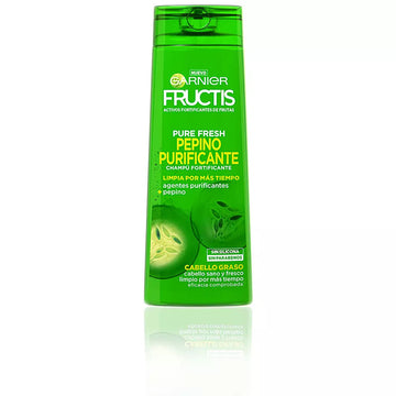 FRUCTIS PURE FRESH Shampoo purificante de pepino 360 ml Imagen secundaria del producto