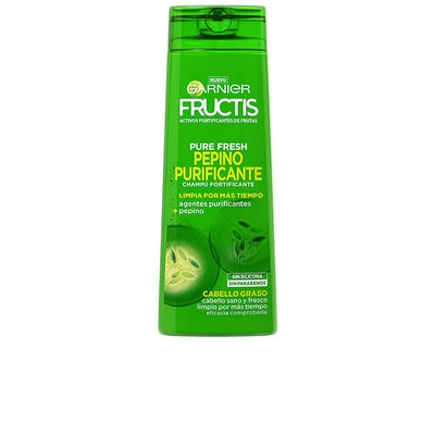GARNIER-FRUCTIS PURE FRESH Shampoo purificante de pepino 360 ml-DrShampoo - Perfumaria e Cosmética