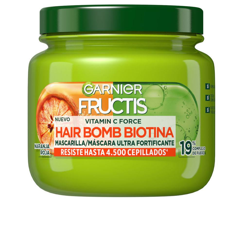 GARNIER-FRUCTIS VITAMIN FORCE hair bomb biotin mask 320 ml-DrShampoo - Perfumaria e Cosmética