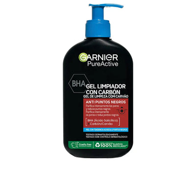 GARNIER-Gel de limpeza PURE ACTIVE com carvão-DrShampoo - Perfumaria e Cosmética