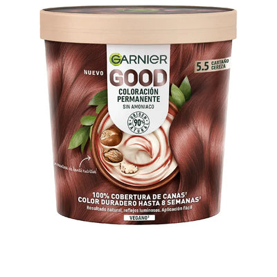 GARNIER-Good coloração permanente color-55-cherry-brown-1-u-DrShampoo - Perfumaria e Cosmética
