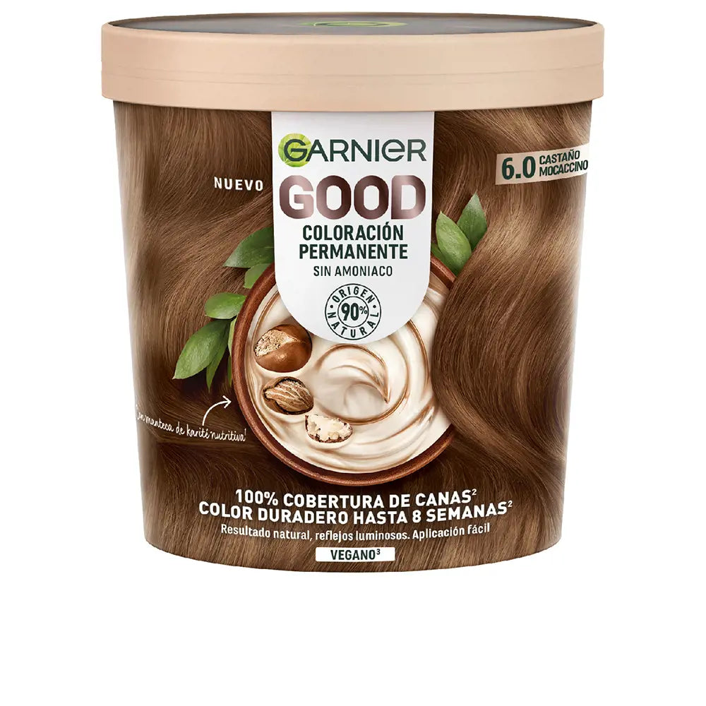 GARNIER-Good coloração permanente color-60-mocaccino-chestnut-1-u-DrShampoo - Perfumaria e Cosmética