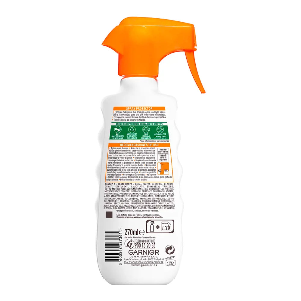 GARNIER-HYDRA 24 PROTECT spray protetor facial e corporal SPF50+ 270 ml-DrShampoo - Perfumaria e Cosmética